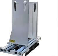 Riel Guía de Aleación de Aluminio con Abrazadera para Pacas, Deslizamiento Suave, Baja Fricción, Apto para Apertura/Cierre Frecuente