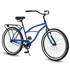 어른용 도매 공장 공급 비치 바이크 26 인치 21 단 고탄소강 프레임 외 시내 자전거