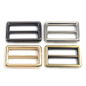 Oferta Caliente: Hebillas Deslizantes Ajustables con Anillo Cuadrado para Cinturones, Herrajes de Cuero, Hebillas Metálicas de Aleación de Zinc, Accesorios - Product Image 4