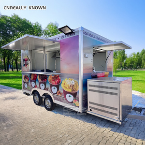 2025 Food Pizza Truck Sale Europe Concession Trailer With Toilet Fried Foodtruck For Switzerland - Product Image 6
