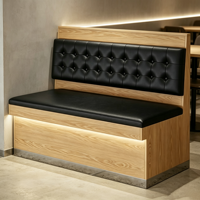 Meubles de salle à manger, tables et chaises pour restaurant, banquette simple facile à nettoyer pour restaurant de nouilles, robuste