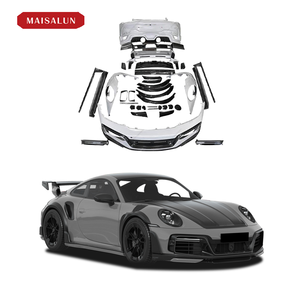 <span class=keywords><strong>Prix</strong></span> usine Auto accessoires pare-chocs de voiture diffuseur arrière jupes latérales becquet GT Street <span class=keywords><strong>R</strong></span> Style Bodykit pour Porsche <span class=keywords><strong>911</strong></span> 991.2 - Product Image 1