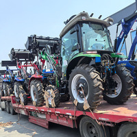 Nouvelle conception Offre Spéciale Chalion 80hp 90hp 100hp 110hp 120hp Tracteur à roues avec semoir à maïs pour la vente de semoir
