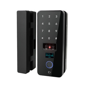 Dyep 109 Face Lock 3D Face Recognition Fingerprint Password Smart Door Lock For Office Glass Door - Product Image 1