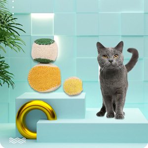 Juguete de Fibra Vegetal Natural con Forma de Pez para Gatos, Suave, Moderno, Tipo Esponja, para Masticar y Limpiar los Dientes de Mascotas, Empaquetado en Cartón - Product Image 6