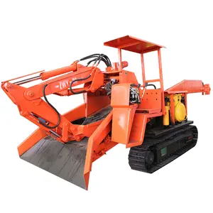 Kleine Tunnel Rock Loader Mijnbouw Ondergrondse Mucking Crawler Gegrilde Slakken Machine Mucking Loader Met Ce