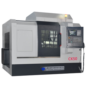 Tour à métaux robuste à broche horizontale simple CNC <span class=keywords><strong>Techno</strong></span> à banc incliné CK50 Centre de tournage – Meilleures ventes - Product Image 1