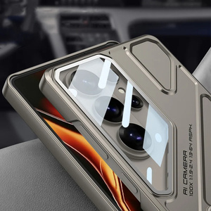 Funda Protectora para Teléfono Móvil de Plástico Resistente a Impactos con Soporte Plegable Oculto y Protección de Lente, Personalizable con Logotipo, para <span class=keywords><strong>Samsung</strong></span> S23 S24 S25 S26 Ultra - Product Image 4