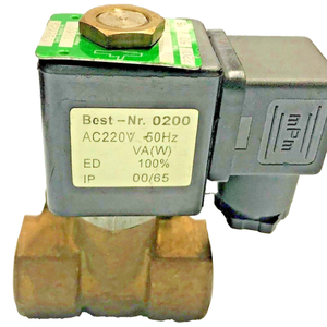 Электромагнитный клапан Imi Buschjost 0927200, <span class=keywords><strong>2</strong></span>-ходовой, нормально закрытый, латунный, 1/<span class=keywords><strong>2</strong></span> дюйма, 220 В переменного тока, новый, оригинальный, в наличии, для промышленной автоматизации, специализированный для ПЛК <span class=keywords><strong>Pro</strong></span> - Product Image 1