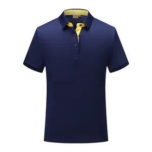 Polo da Golf sportiva da lavoro con Logo personalizzato taglia usa per uomo Polo Casual da uomo ad asciugatura rapida