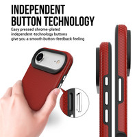 Vente en gros Triangle Retour Design Double Couche TPU PC Anti-chute Hybride Téléphone Portable Coques pour iPhone 17 Air 17 Pro Max 16 15 14 13