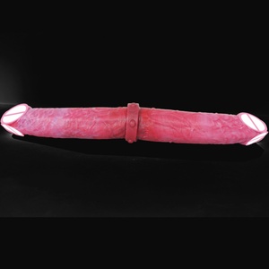 Lesbian Sex Toy Double Head Two Penetration Soft Silicone Double Ended <b>Dildo</b> Jugetes Eroticos for Women - Product Image 5