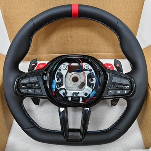 Volant de direction personnalisé CS Performance LCI pour <span class=keywords><strong>BMW</strong></span> G30 G31 G32 X3 G01 F30 G02 M2 G87 M3 G80 M4 G82 G42 G20 M5 <span class=keywords><strong>F90</strong></span> G11 - Product Image 3