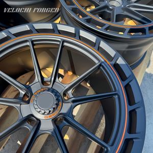 Jantes en alliage Velochi forgées à concavité profonde 17 18 19 20 21 22 <span class=keywords><strong>pouces</strong></span> 5x120 avec bouchon central verrouillable 1 pièce Jantes forgées pour BMW - Product Image 6