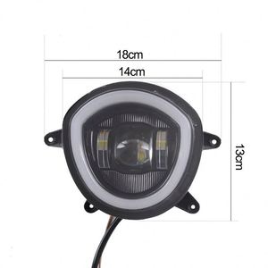 YongJin faro anteriore a LED con alone per <span class=keywords><strong>Peugeot</strong></span> <span class=keywords><strong>Django</strong></span> 125 - Product Image 3