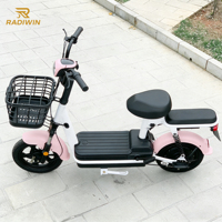 Bicicleta Eléctrica Urbana de 350W para Adultos, Cuadro de Titanio de 14 Pulgadas, Motor Central, Batería de Litio, Sensor Digital de 3 Velocidades, EBIKE