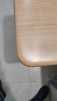 Ensemble de chaises de bureau scolaire durables en bois moulé Werzalit D350*16, tabouret, support de suspension, base en fer, cadre en fer, écologique, ergonomique