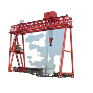 Engineering gantry crane 500t for Maanshan Yangtze River Highway and Railway Bridge