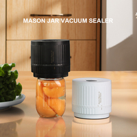 QH-H60 Scelleuse sous vide électrique sans fil portable pour bocaux Mason à large ouverture, avec couvercles de fermentation à joint hermétique, vente en gros