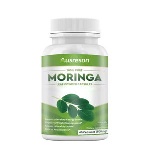 Ausreson Beste Prijs <span class=keywords><strong>Moringa</strong></span> Bladeren Poeder Capsules De <span class=keywords><strong>Moringa</strong></span> 60 Bevordert de Spijsvertering Energie Plus Supplement Biologische <span class=keywords><strong>Moringa</strong></span> Capsules - Product Image 1