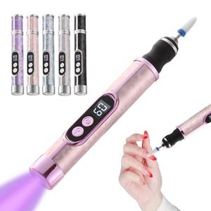 Máquina de Manicura Automática UV 0728 con Doble Temporizador, Mini Lima, Pantalla LED, Multifunción y Ligera - Product Image 2