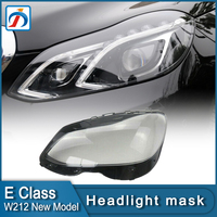 Pour Mercedes Benz W212, couvercle en verre pour phare avant, abat-jour E 2128201739