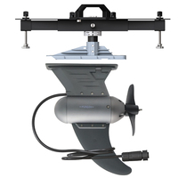 Propulseur électrique Fin Y01-K à moteur haute puissance, poussée de 13,5 kg/29,7 lb, batterie 600 W, pour 4 à 6 personnes, spécial leurre et kayak