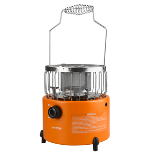 STARCAMP 2000W fornello da campeggio portatile in acciaio e stufa a Gas 2 in 1 soluzione esterna per il riscaldamento del Patio - Product Image 6