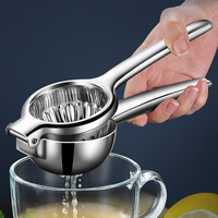 304 Staal Citruspers Juicer Premium Kwaliteit Zware Massief Metalen Squeezer Kom Lemon Lime Squeezer Rvs Handleiding