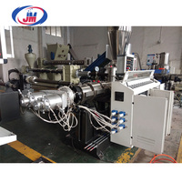 Máquina Extrusora de Tubería de Plástico de PVC/UPVC de Doble Tornillo Co-rotatorio de Alta Productividad con Motor PLC y Caja de Cambios