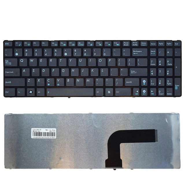 Keyboard for Asus N53 A53S K53S X55V X54H X53S N53SV K55DR Laptop Keyboard Notebook Keyboard with Backlit for Asus Laptop