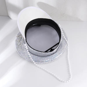 Estilos mixtos Steampunk Capitán Sombrero Nupcial Bach Fin de semana Decoración Novia para ser despedida de soltera Despedida de soltera Ropa de fiesta de graduación - Product Image 6