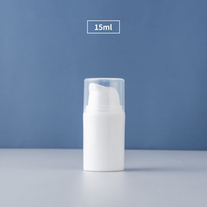 Pot de crème sous vide Push Down Lotion Bottle Pompe sans air en plastique Bouteille cosmétique étanche pour l'application de sérum facial - Product Image 5