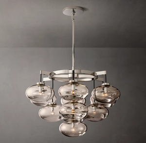 Customization Nordic Style Brass Chandelier <strong>Light</strong> Round Pendant Ceiling <strong>Light</strong> <strong>Fixture</strong> for Dining or Living Room - Product Image 4