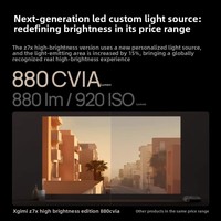 Projecteur intelligent DLP Z7X haute luminosité 1080P avec correction automatique de la distorsion trapézoïdale, système d'exploitation Android, 880 lumens CVIA