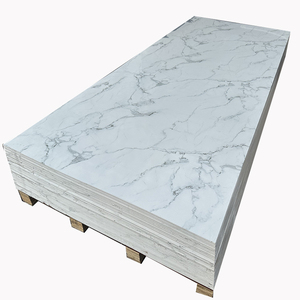 High Glossy Faux Stone Wall Panels Boards UV Marble Plastic Sheet Marble Sheet PVC Wall Panel SPC Wall Panel Waterproof