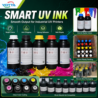Encre UV industrielle pour imprimante à plat Ricoh Gen5 Gen6 CMYK LC LM Blanc Vernis pour impression grand format