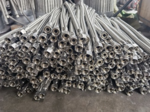 Stainless Steel Wire Braided Flexible 1 Inch Flexible air <strong>Compressor</strong> <strong>Hose</strong> - Product Image 4