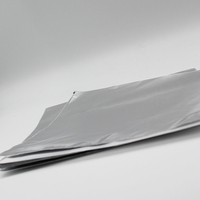 Feuille de chicha en aluminium de qualité alimentaire, 120 mm, 40 microns, carrée, semi-dure, sans trous, emballage personnalisé avec logo d'usine