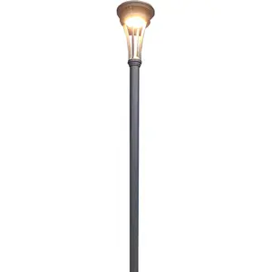 2023 New Hot sale Decorative LED Post Top Road Lights IP65 poles outdoor waterproof Street Garden Lights