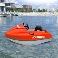 Chariot de bateau de karting électrique à grande vitesse pour sports nautiques Mini bateau de sauvetage de bateau de karting