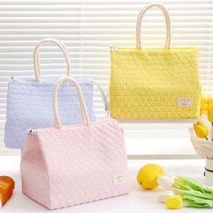Sac à lunch isotherme en nylon grande capacité, portable, pour la vente en gros, conteneur alimentaire isolé B1, sac à main isotherme, Lettre CN;ZHE - Product Image 3