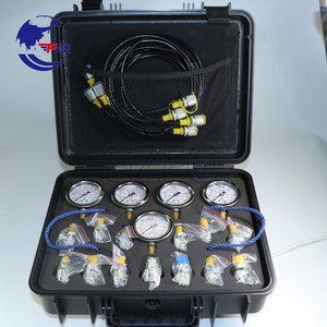 Jauges de haute qualité outil de mesure de pression DMASS ensemble de manomètres hydrauliques à 5 jauges - Product Image 3