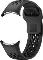 Montre en silicone souple orange blanc rose jaune 3 bracelets en pixels charme de luxe pour Google Smartwatch taille 22mm