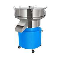 Nouveau séparateur vibrant industriel robuste pour poudres - Machine de tamisage haute fréquence 1100W pour plastiques et produits chimiques