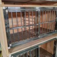 Cage à pigeons en acier inoxydable, écologique, cage de reproduction, maison, nichoir, cage d'accouplement, utilisation en extérieur, toutes saisons, fournitures pour pigeons