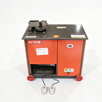 En stock : Machine de cintrage d'étriers CNC pour barres d'armature, cintreuse de barres rondes et filetées pour le traitement des barres d'acier sur les chantiers de construction de ponts