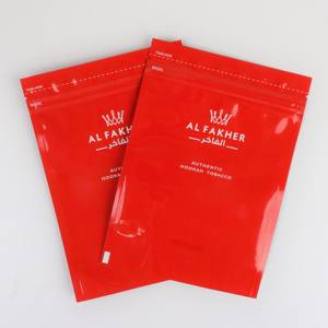 Sac à chicha à fermeture éclair Al <span class=keywords><strong>Fakher</strong></span> Two Apples Menthe, longue durée de conservation, pour présentation en magasin, avec trois soudures latérales - Product Image 2