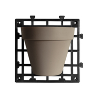 Panier de jardin suspendu en plastique, clôture, balcon, jardin et intérieur, raboteuse murale, balustrade, plantes, fleurs, Pots, 1 pièce