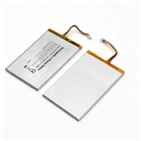 Batería de Polímero de Litio de Cobalto Puro de 3.5mm de Grosor, Tipo Bolsa, 3.8v 2400mAh, Li-Ion LiPo